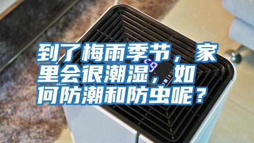到了梅雨季節(jié)，家里會很潮濕，如何防潮和防蟲呢？