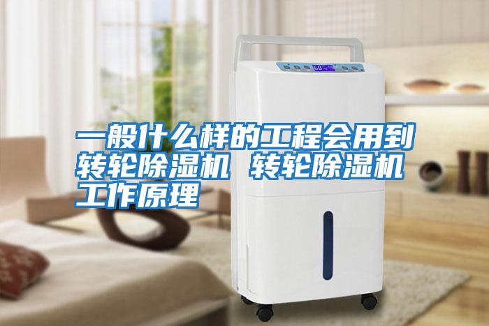 一般什么樣的工程會用到轉輪除濕機 轉輪除濕機工作原理