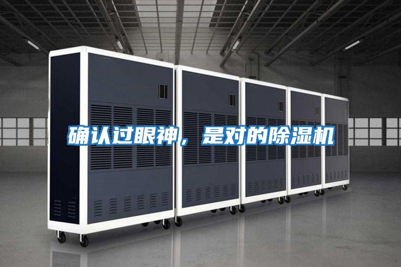 確認過眼神，是對的除濕機