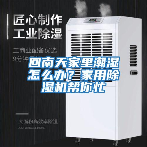 回南天家里潮濕怎么辦？家用除濕機幫你忙