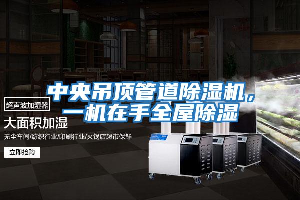 中央吊頂管道除濕機(jī)，一機(jī)在手全屋除濕