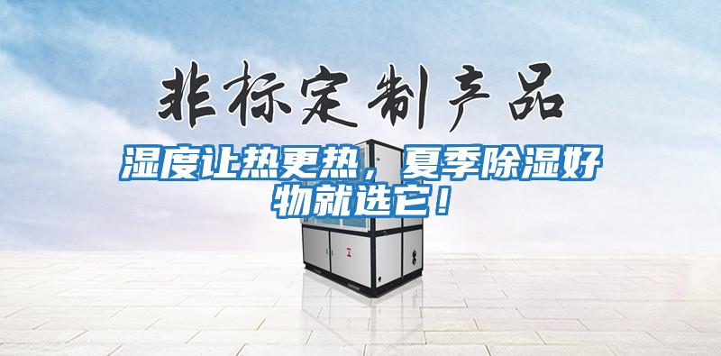 濕度讓熱更熱,夏季除濕好物就選它!