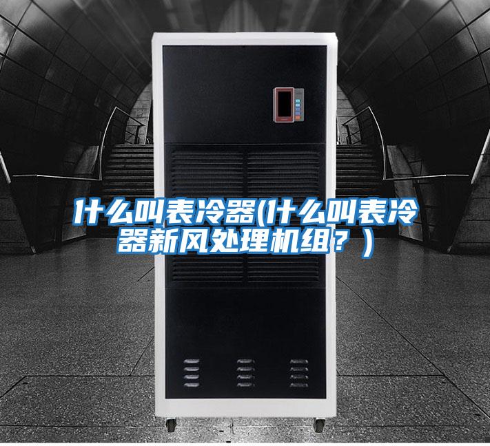 什么叫表冷器(什么叫表冷器新風處理機組？)