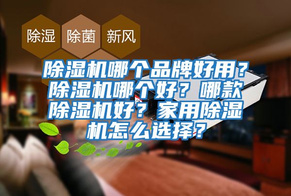 除濕機(jī)哪個(gè)品牌好用？除濕機(jī)哪個(gè)好？哪款除濕機(jī)好？家用除濕機(jī)怎么選擇？