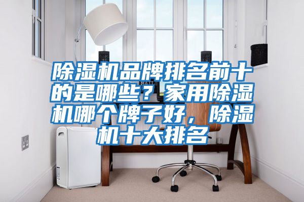 除濕機品牌排名前十的是哪些？家用除濕機哪個牌子好，除濕機十大排名