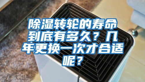 除濕轉(zhuǎn)輪的壽命到底有多久？幾年更換一次才合適呢？